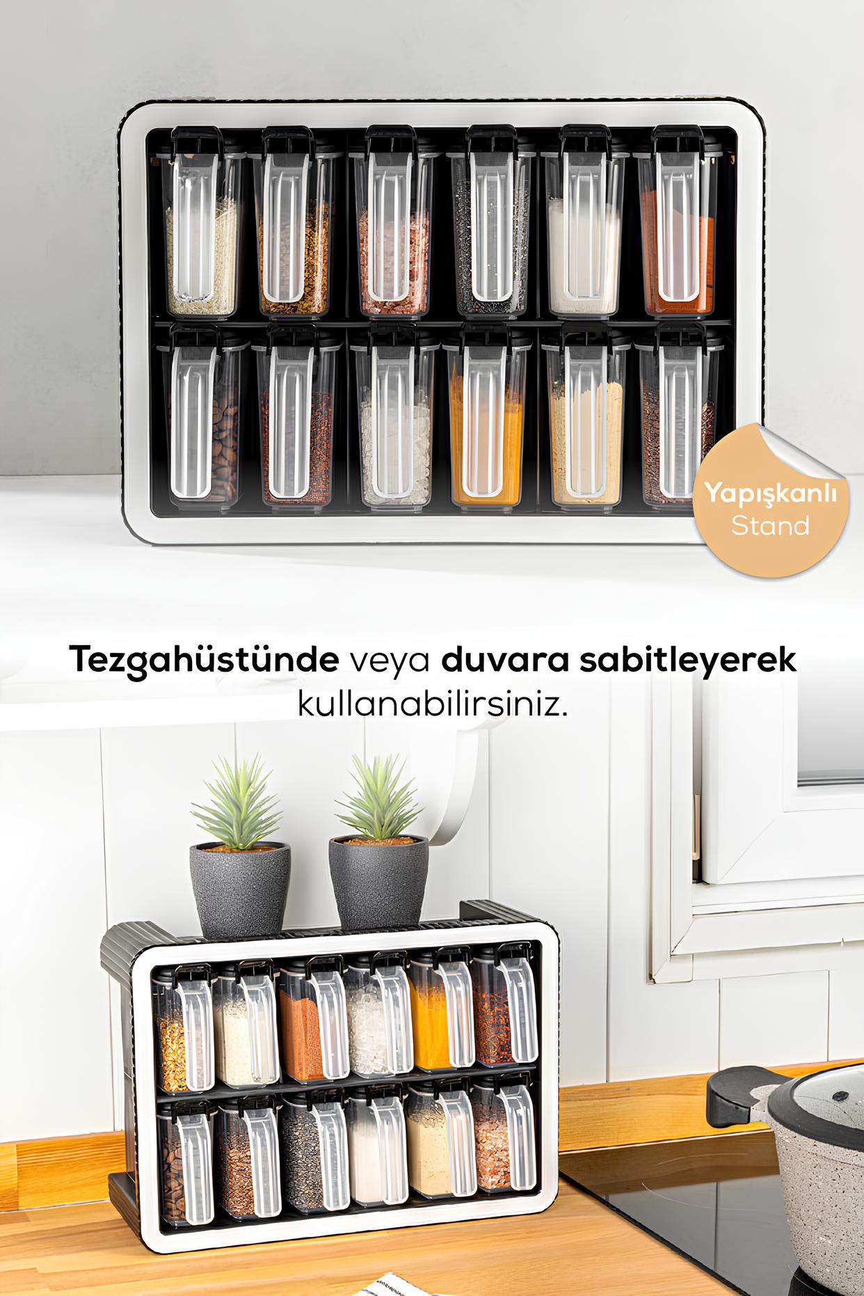 12’li Akıllı Baharatlık Seti